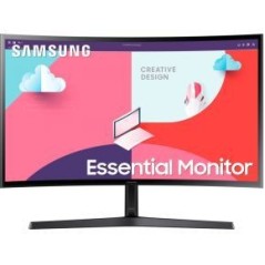 Samsung S24C366EAU 24" Full HD Monitor - Stunning 1920x1080 Resolution, 75Hz Refresh Rate, HDMI & VGA Connectivity - Elevate You